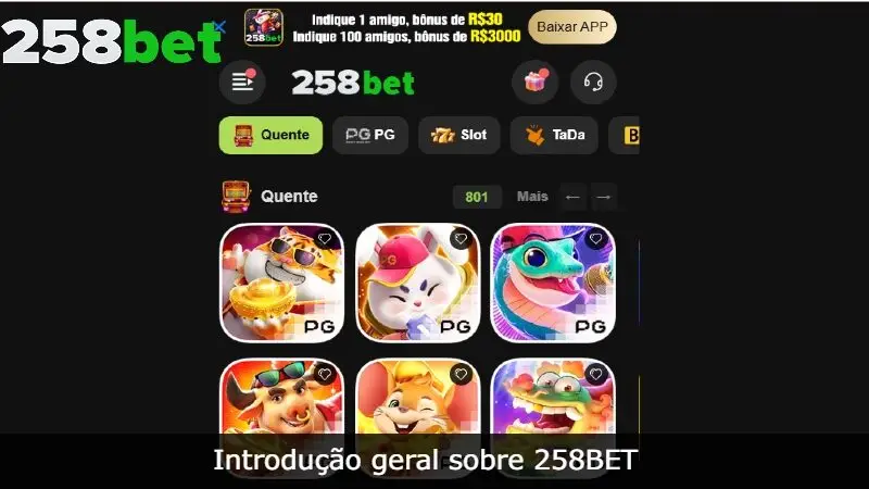 Introdução geral sobre 258BET