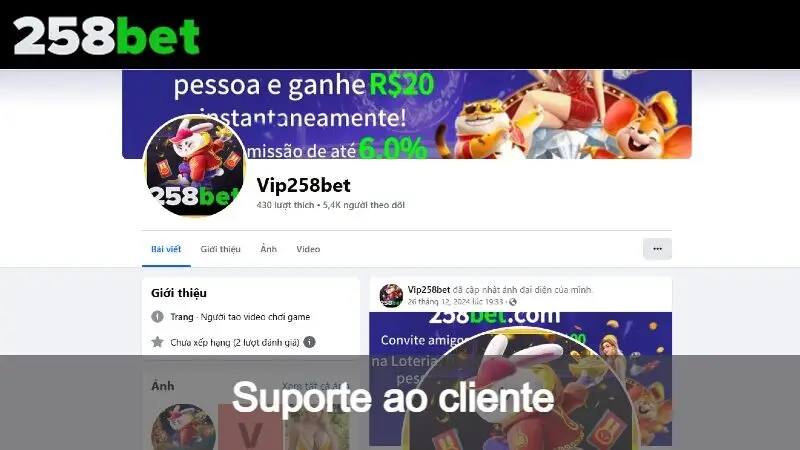 Suporte ao cliente