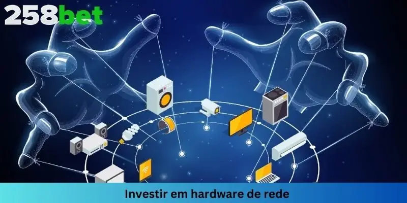 Precisa investir em hardware de rede de qualidade