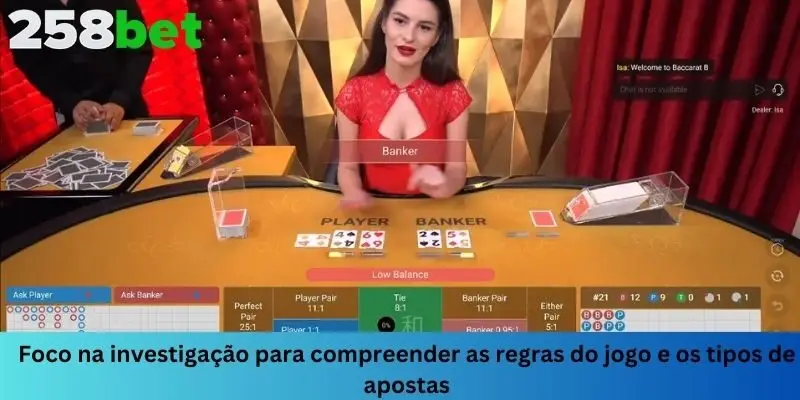 Aprenda cuidadosamente sobre as regras do jogo, bem como as probabilidades de apostas para tomar decisões precisas